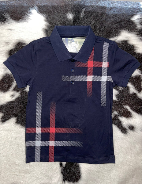 Kids High Noon Navy Polo