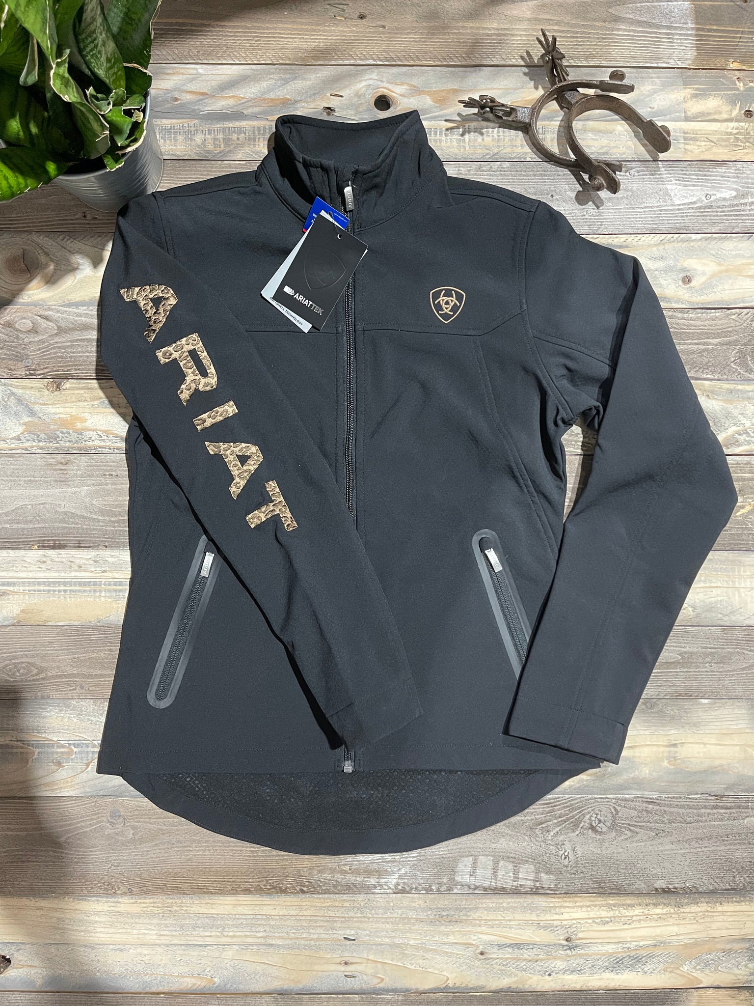 Womens black ariat sales jacket