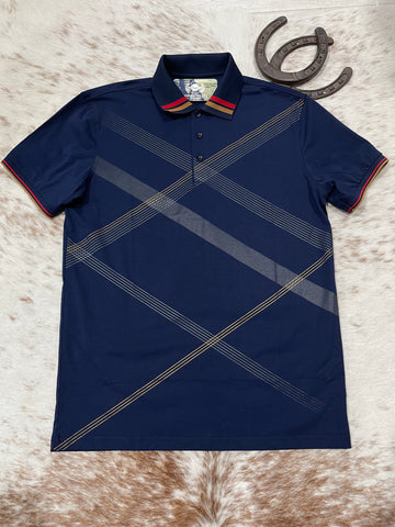 High Noon Navy Polo