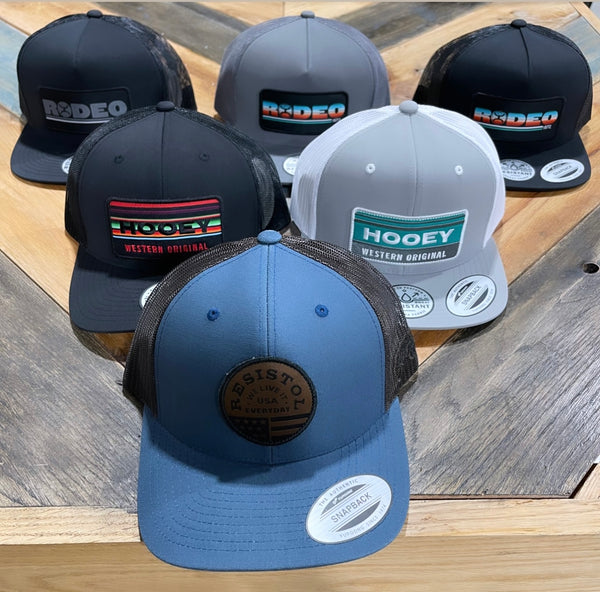 Hooey Horizon Black Cap