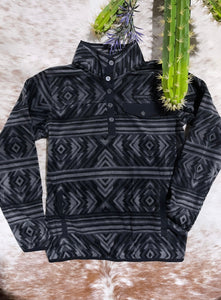 Cinch Sierra Black Women Pullover fleece