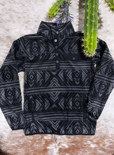 Cinch Sierra Black Women Pullover fleece