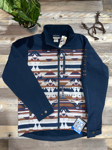 Cinch Aztec Navy Men Jacket