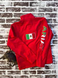 Men Red Mexico Jacket