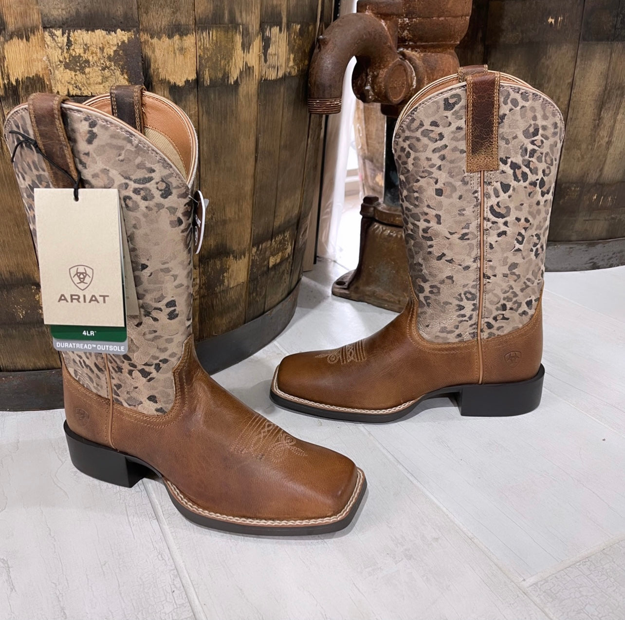 Ariat Women Metallic Leopard Boot – Roman Valley Ranch