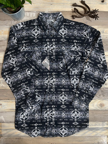 Panhandle Aztec Black print