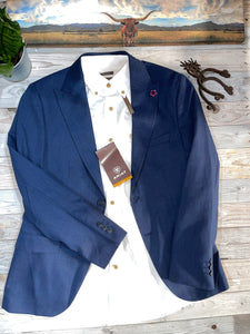 Navy Rose Jacket