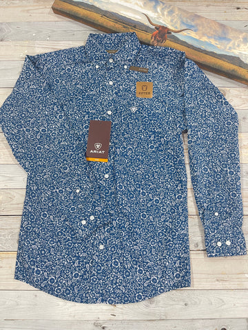 Ariat Fadel Skyfall  Long Sleeve Shirt