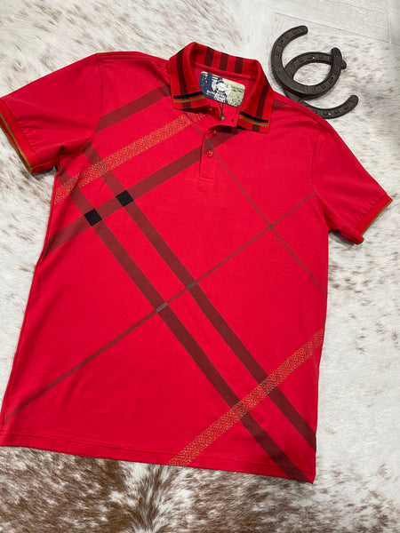 High Noon Red Polo