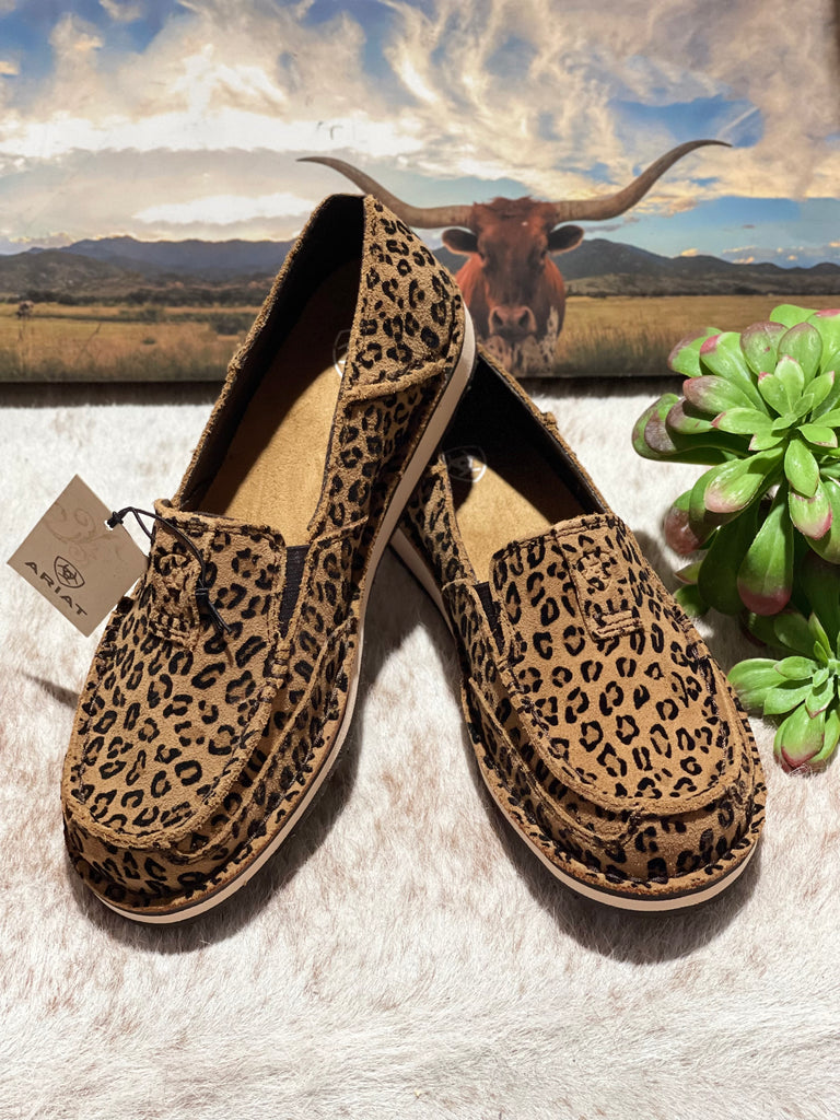 Ariat leopard shoes hotsell