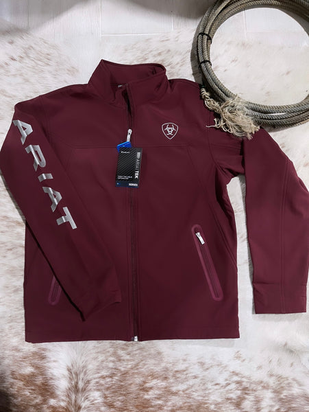 Ariat Men New Team Burgundy Jacket