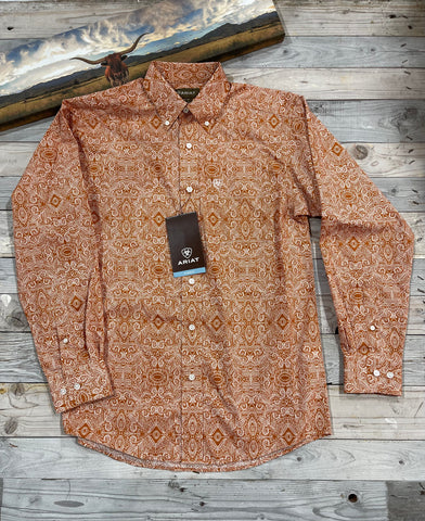 Ariat Braylon Amber Dust Long Sleeve Shirt