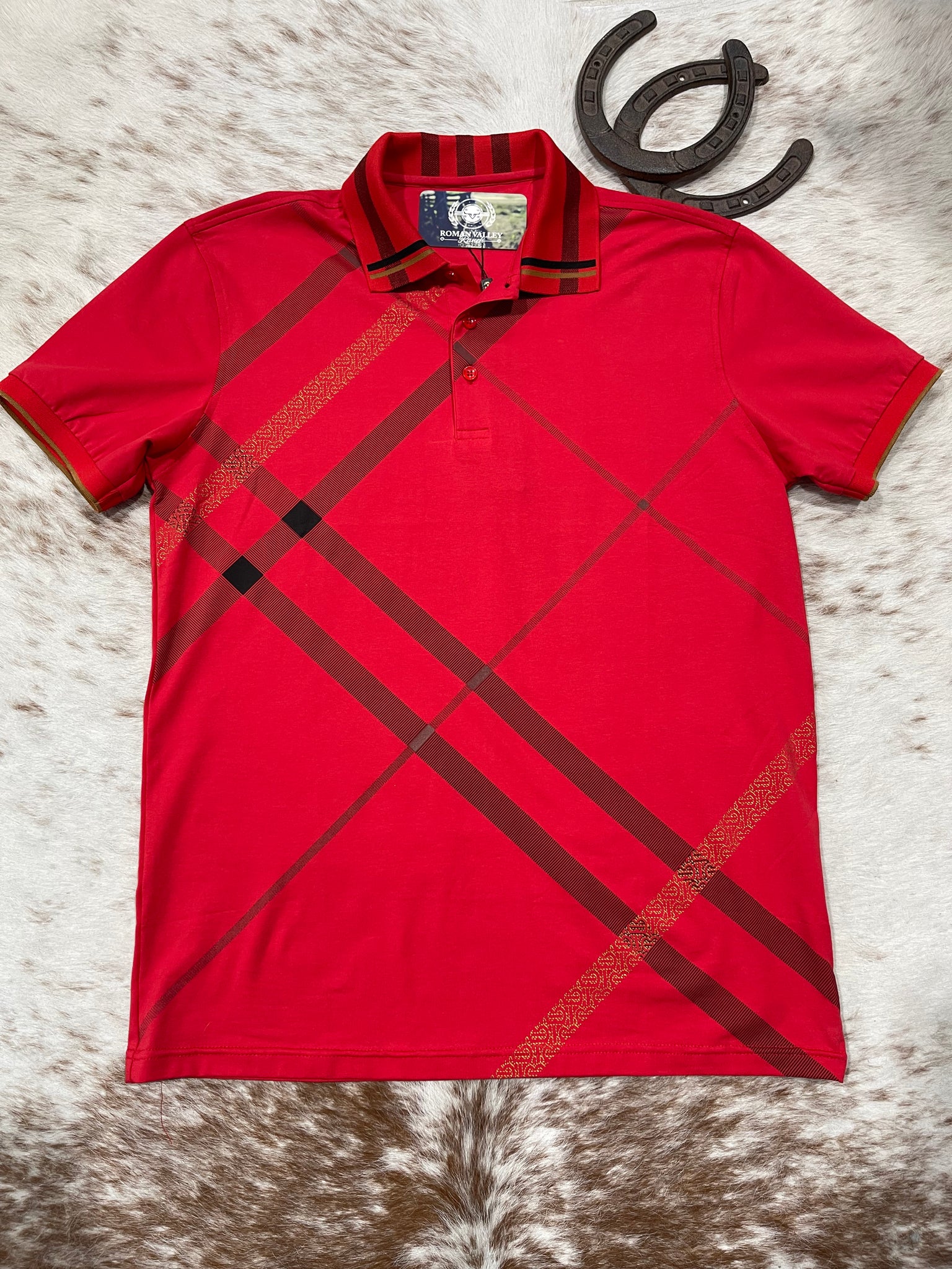 High Noon Red Polo