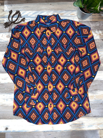 Panhandle Aztec Diamond print