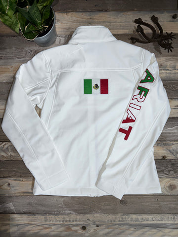 Ariat Women White Mexico Jacket