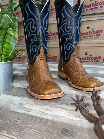 Exotic Boots Walnut FQ Ostrich